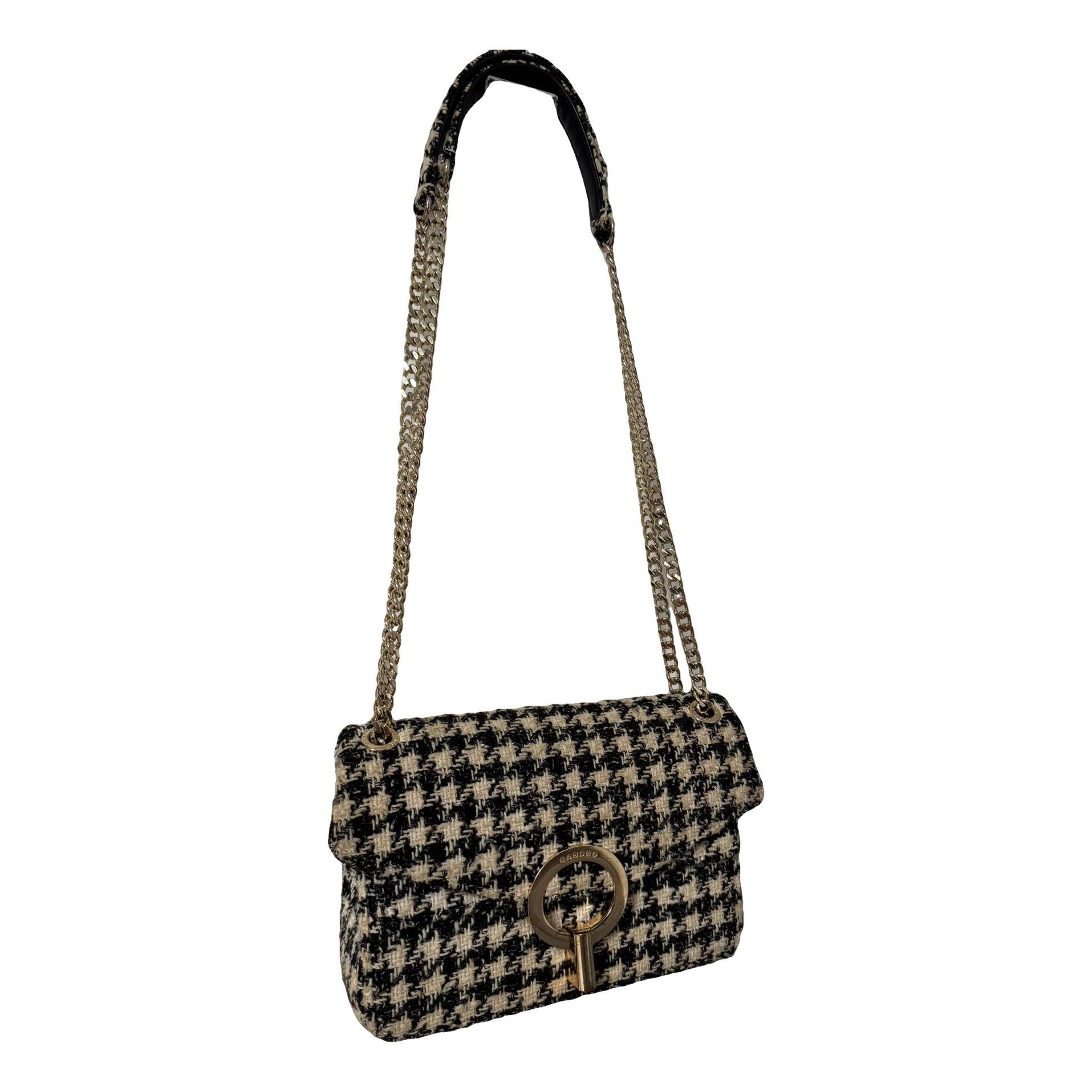 Sandro Yza tweed handbag