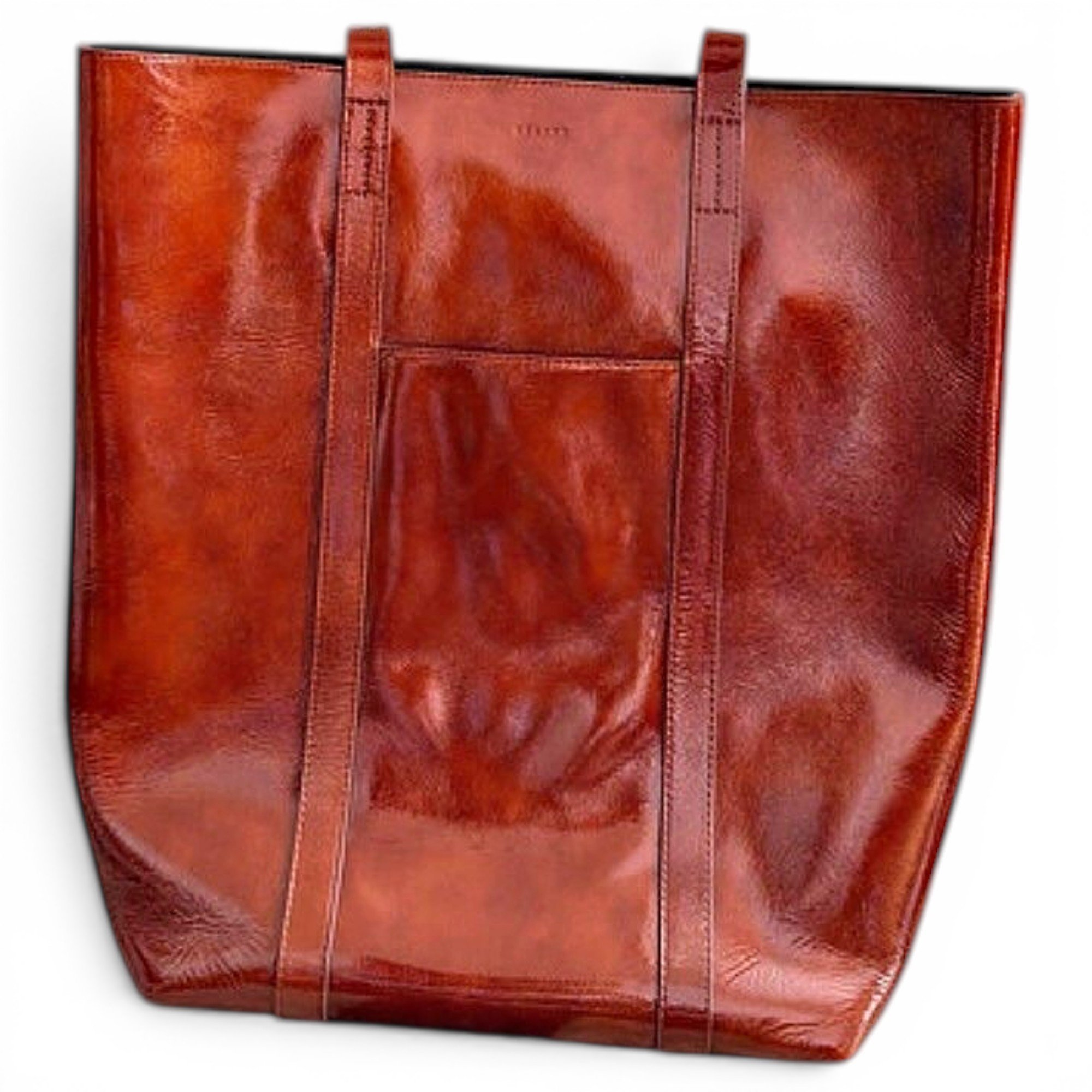 Leather handbag
