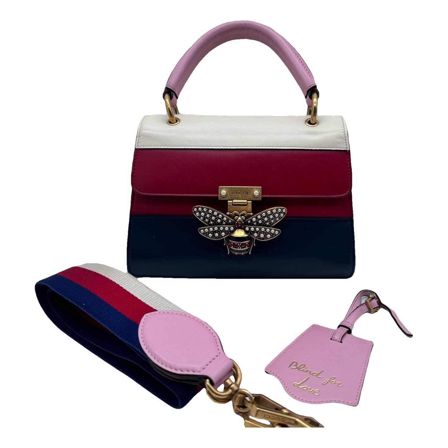 Queen Margaret leather handbag