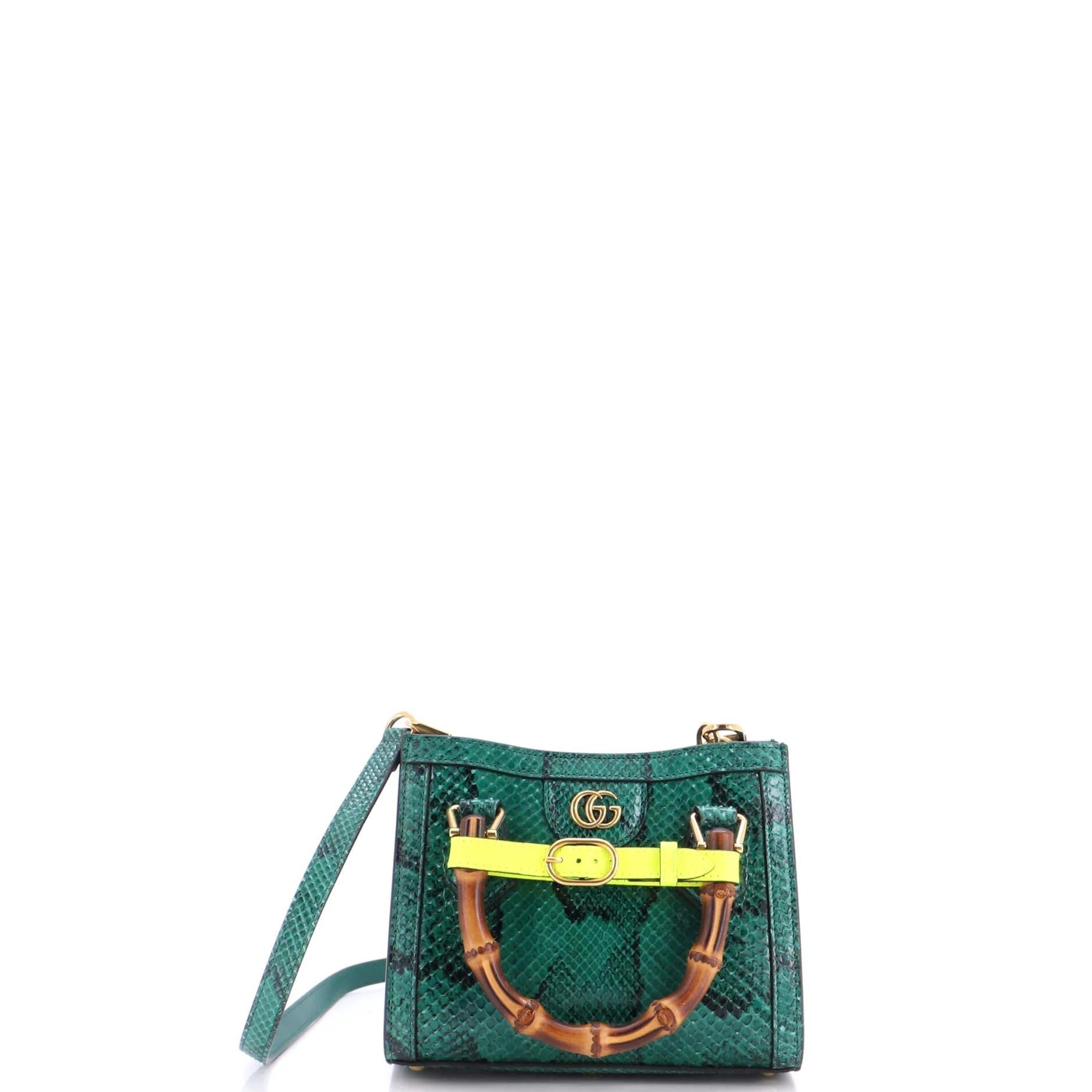 Python crossbody bag