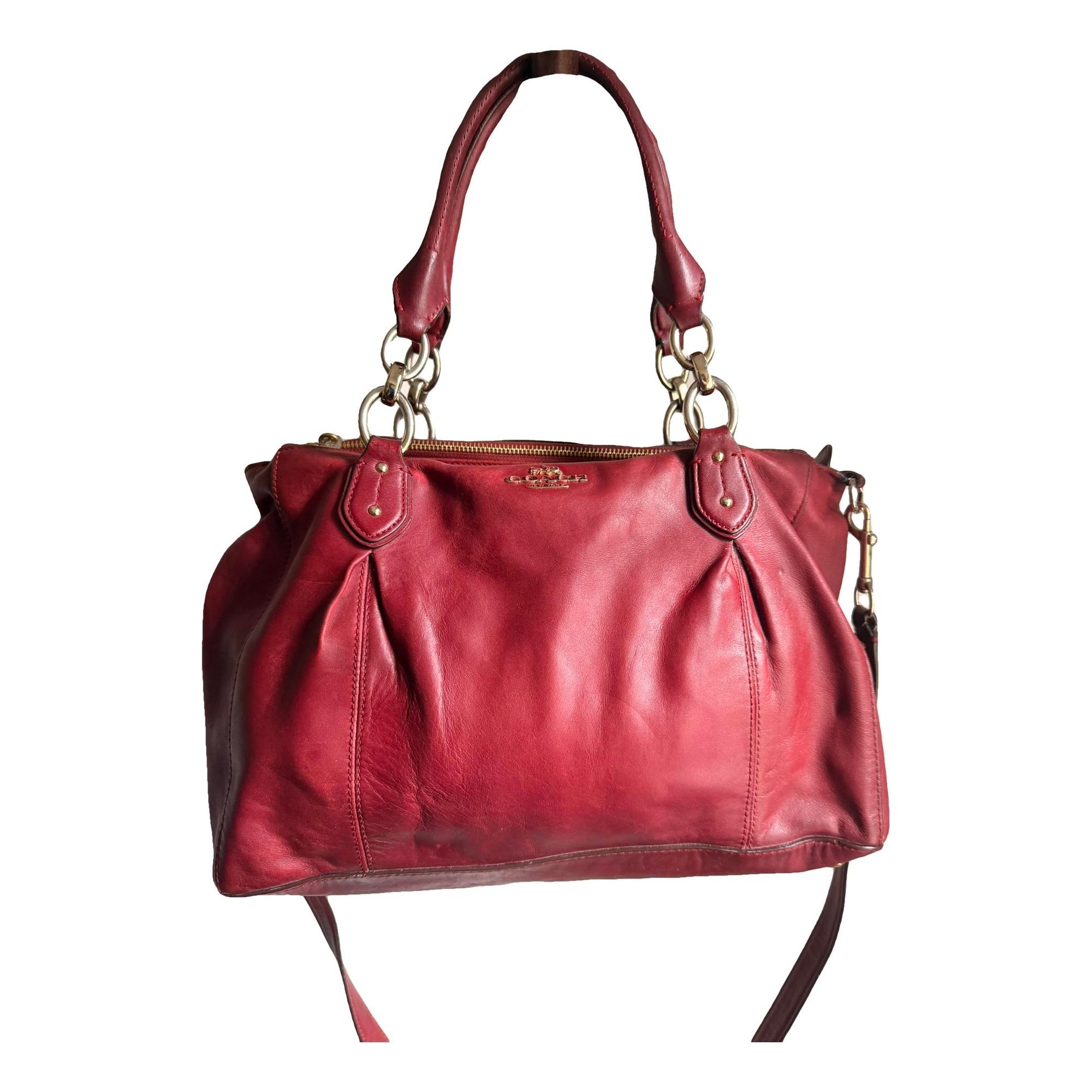 Leather crossbody bag
