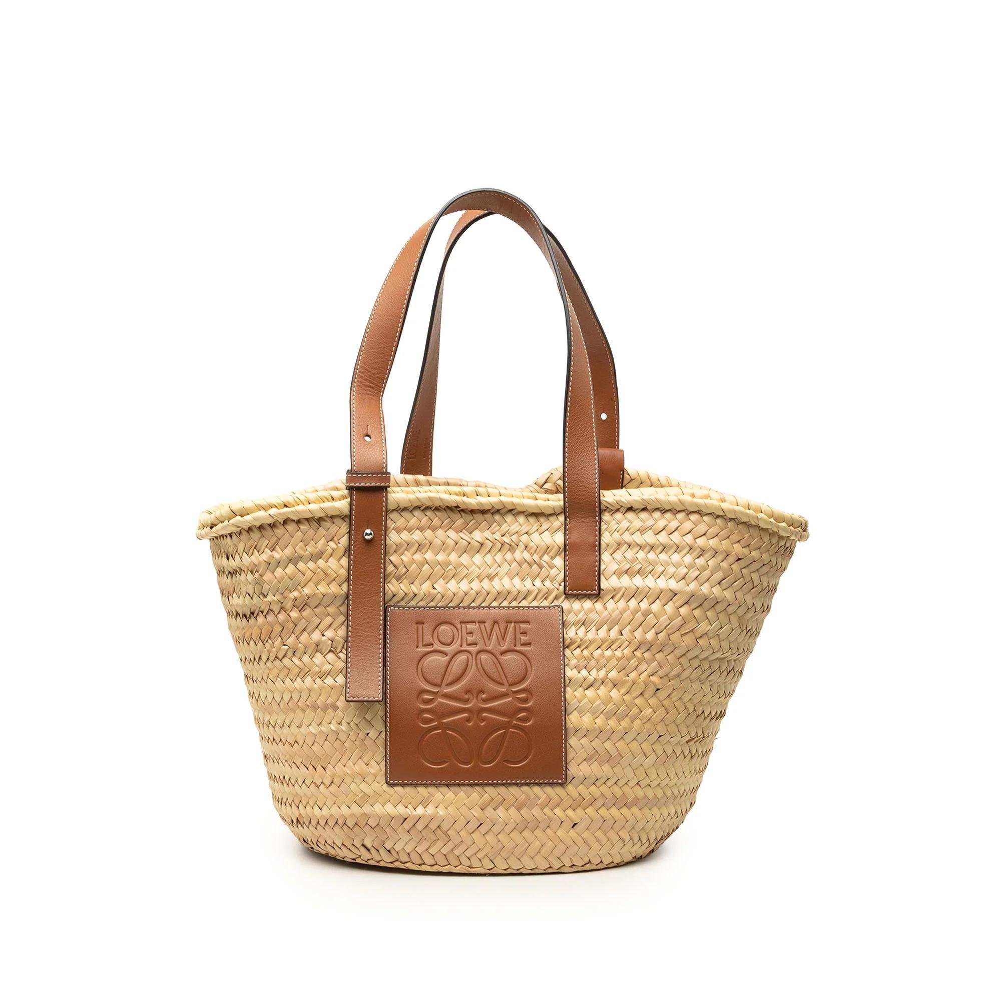 Anagram leather tote