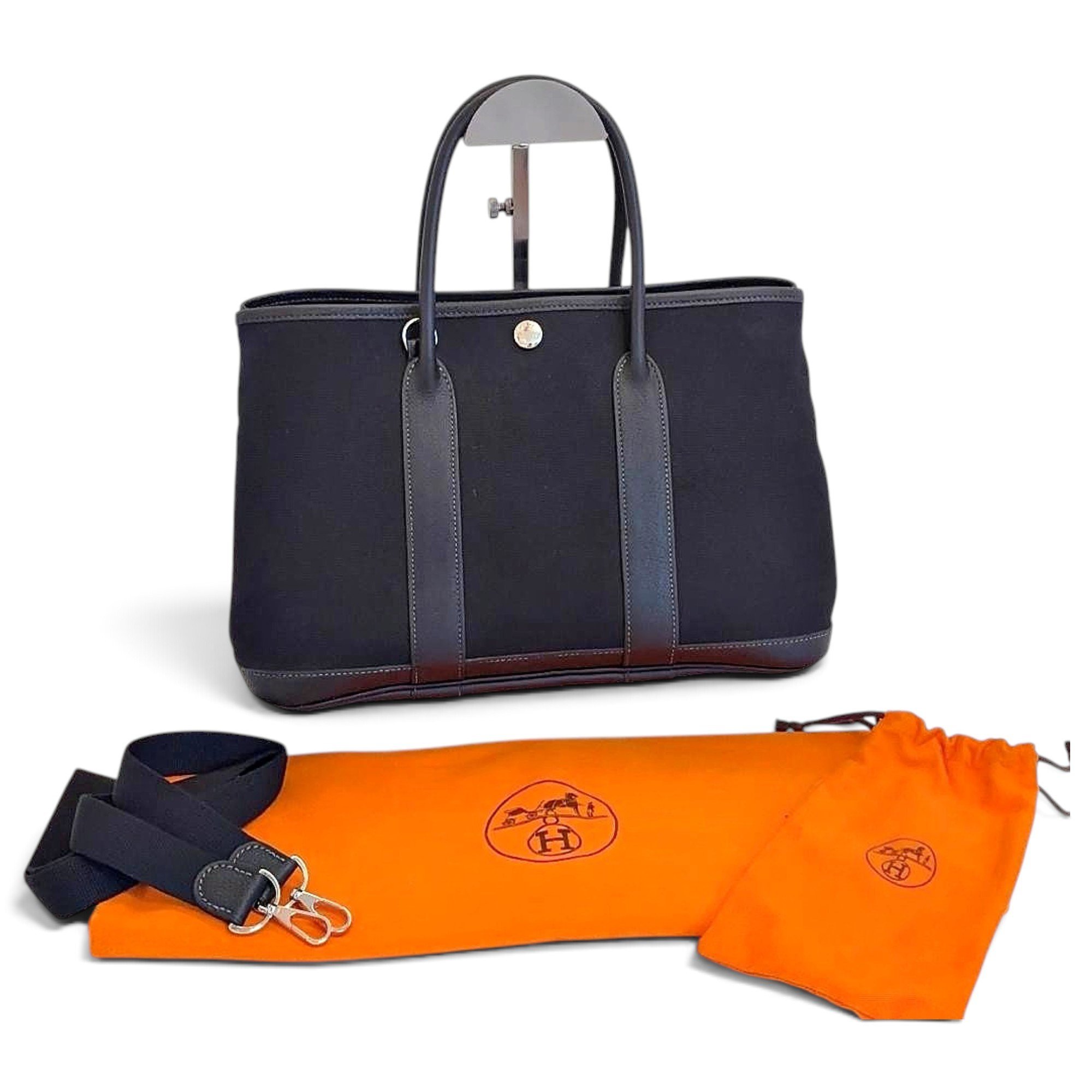Garden Party leather handbag