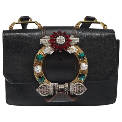 Leather handbag