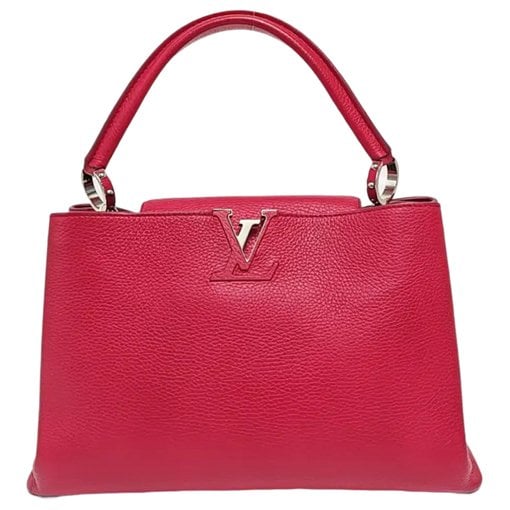 Capucines leather handbag