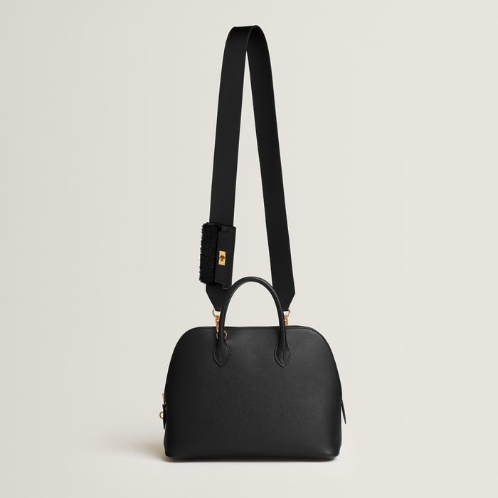 Noir Kelly Pocket Pluch Bag Strap