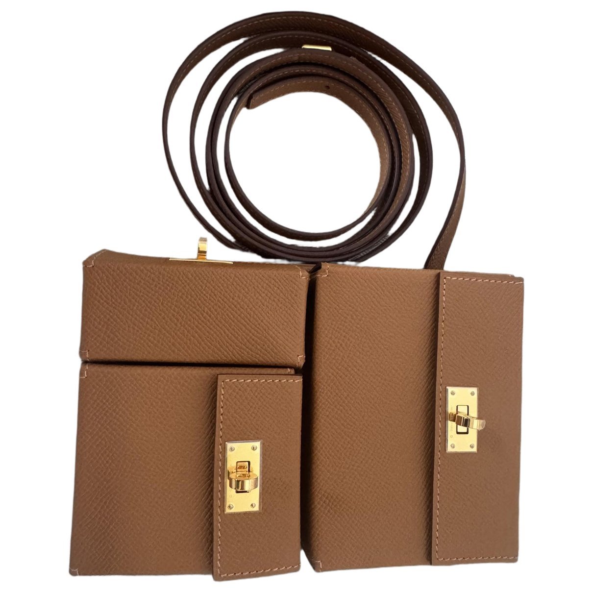 Hermes Kelly Handbag Rouge H Epsom Leather