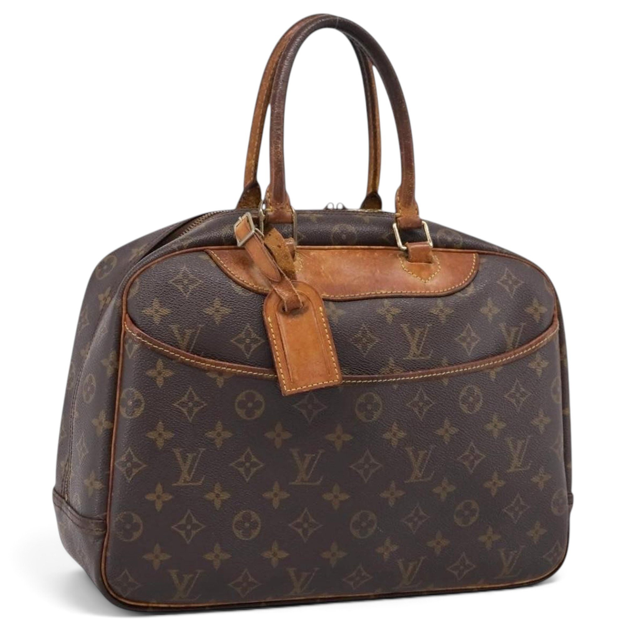 Louis Vuitton Deauville leather handbag