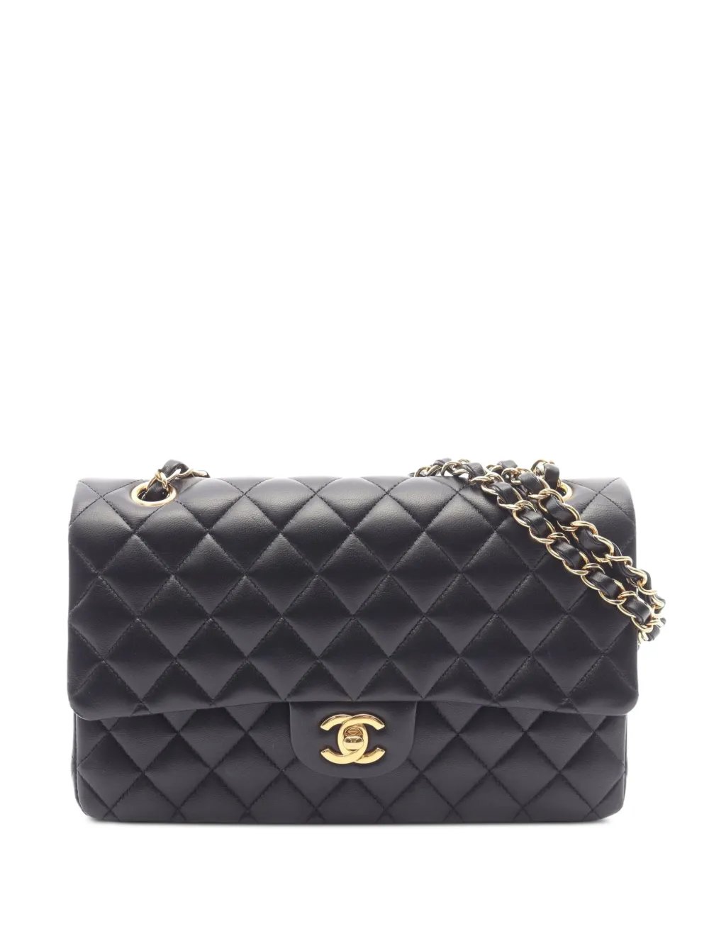 2021 Matelassé double flap shoulder bag