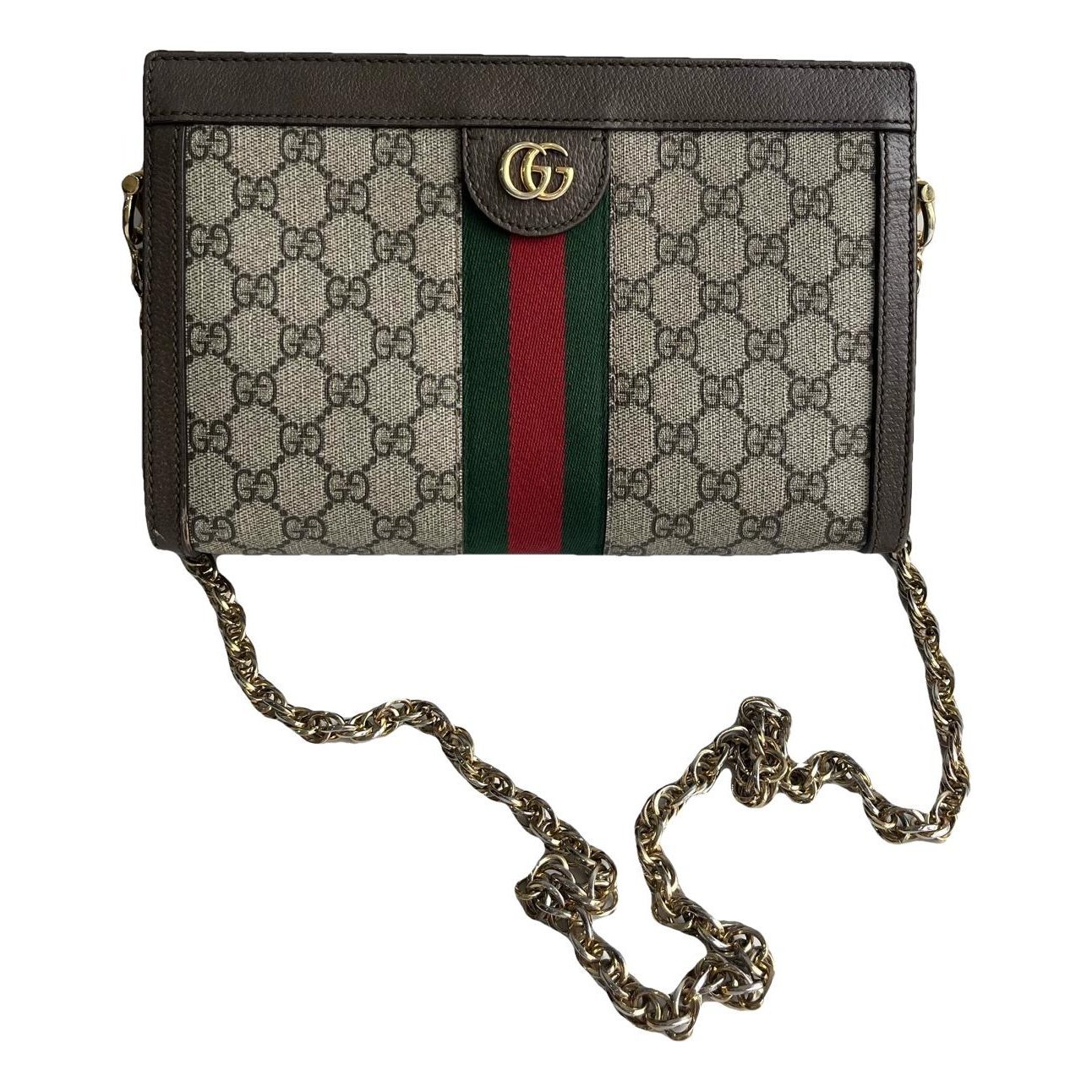 Ophidia Chain leather handbag
