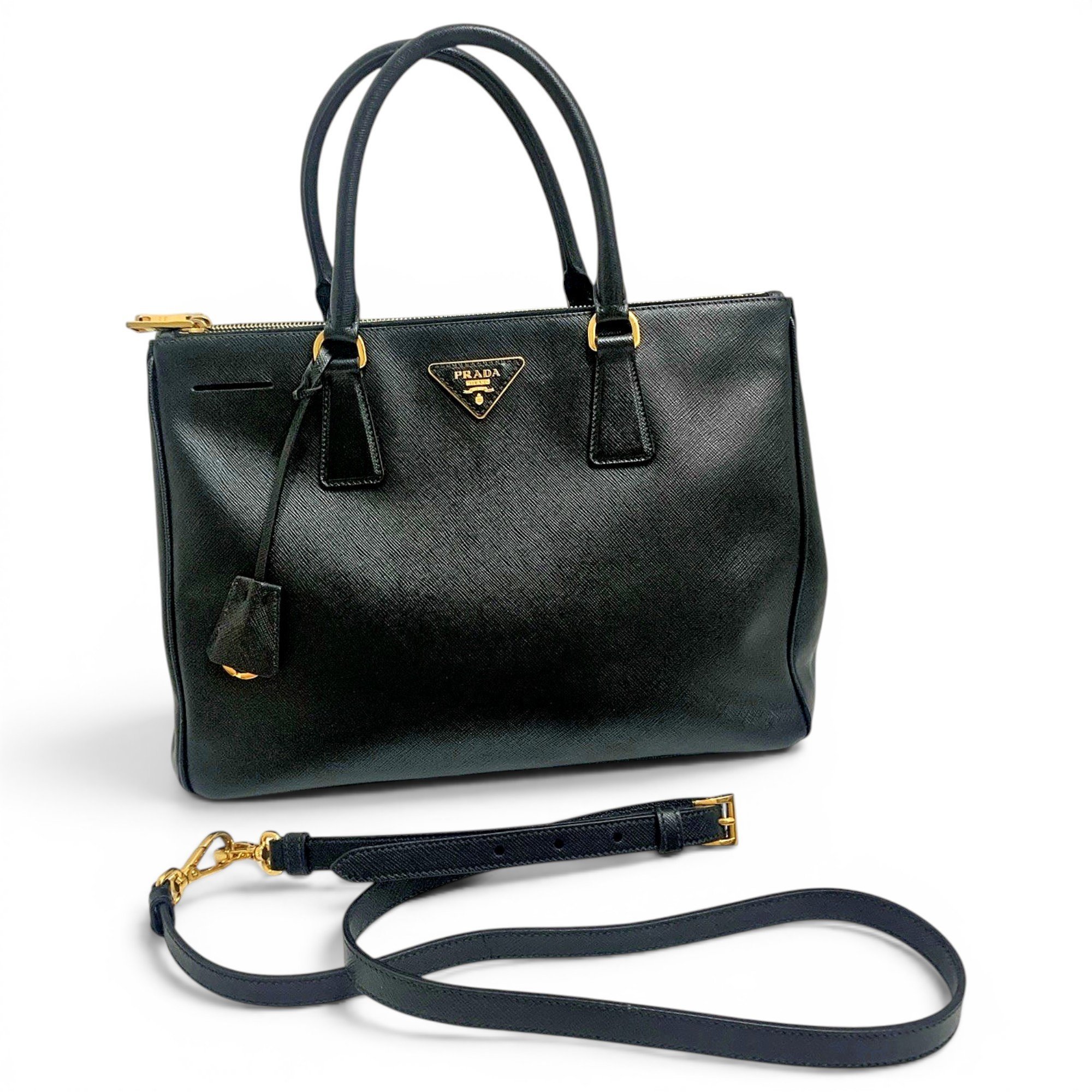 Galleria leather handbag