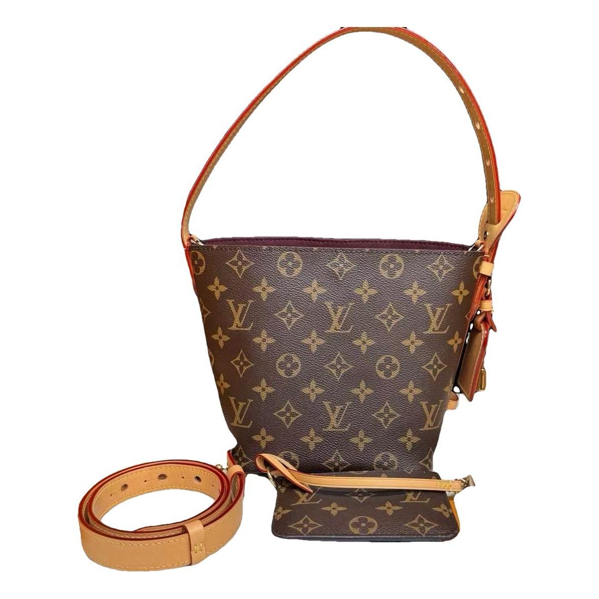 Leather crossbody bag