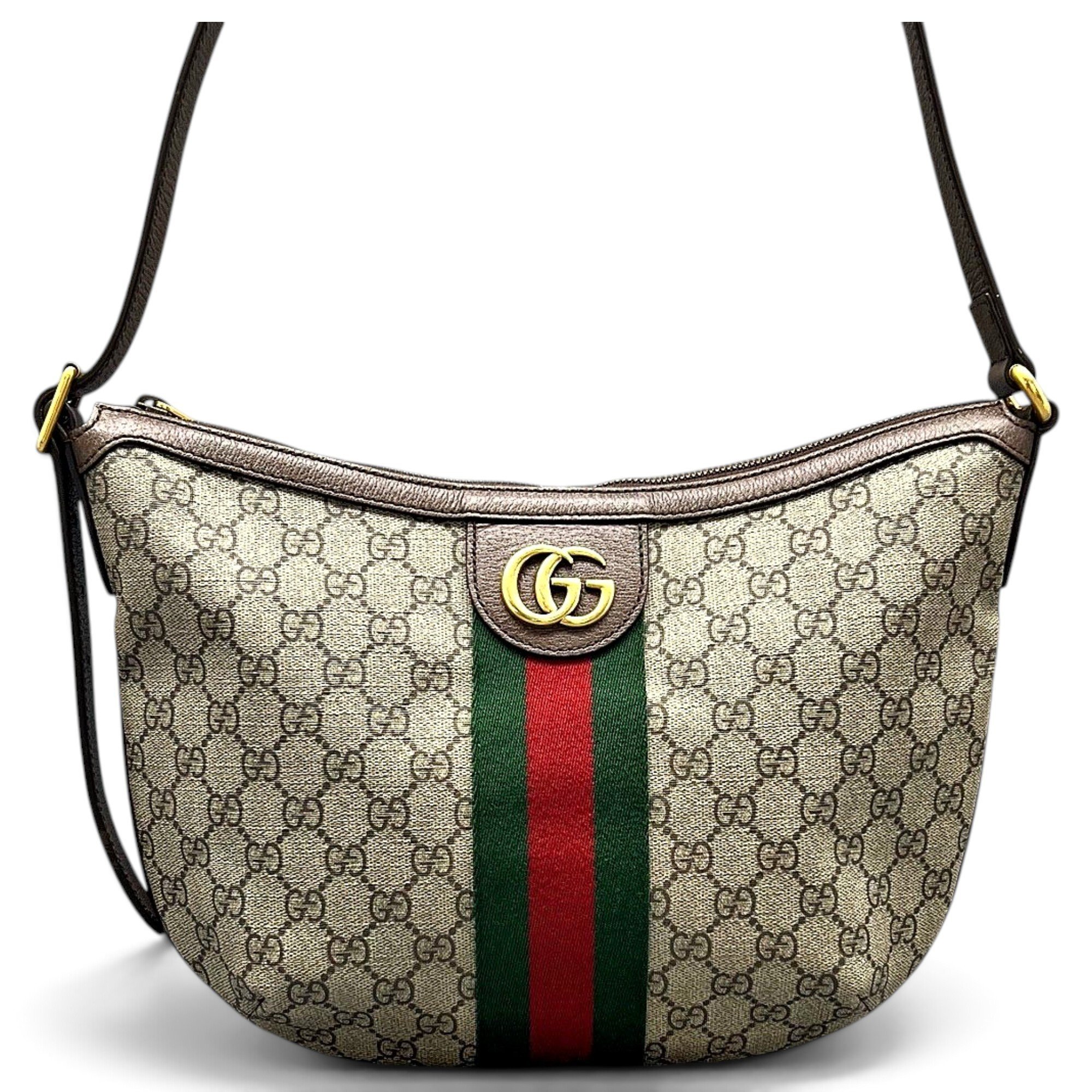 Ophidia Hobo leather handbag