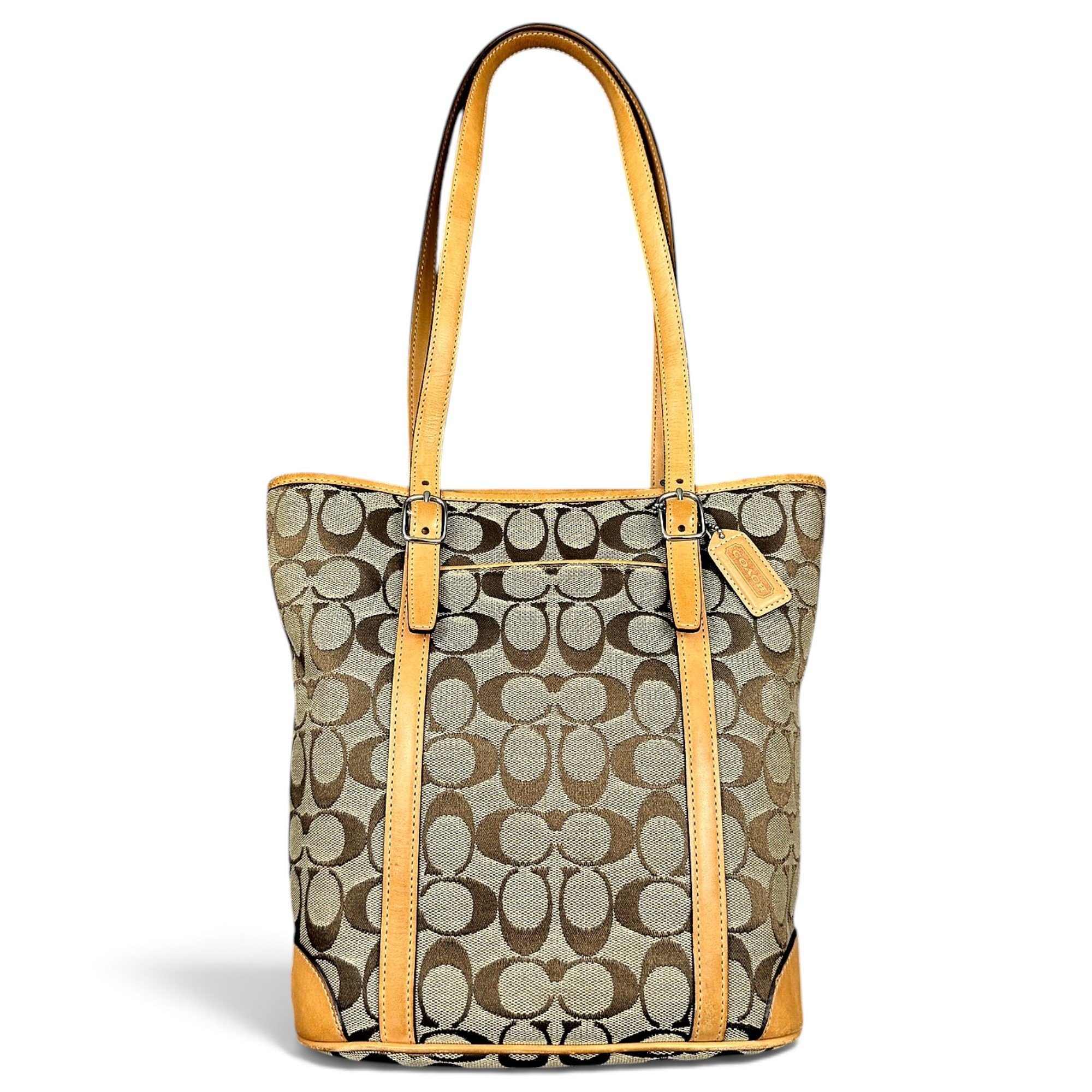 CITY ZIP TOTE cloth handbag