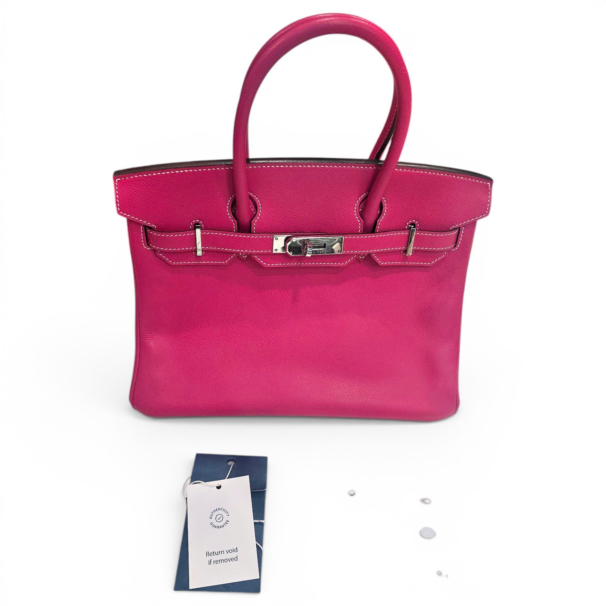 Hermes Birkin 30 Handbag Epsom Leather