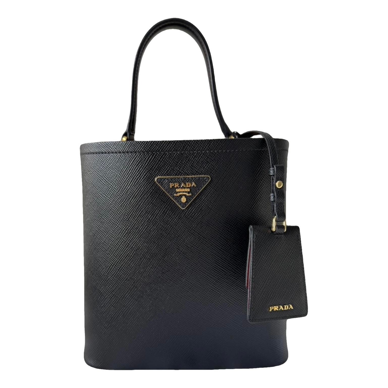 Panier leather handbag