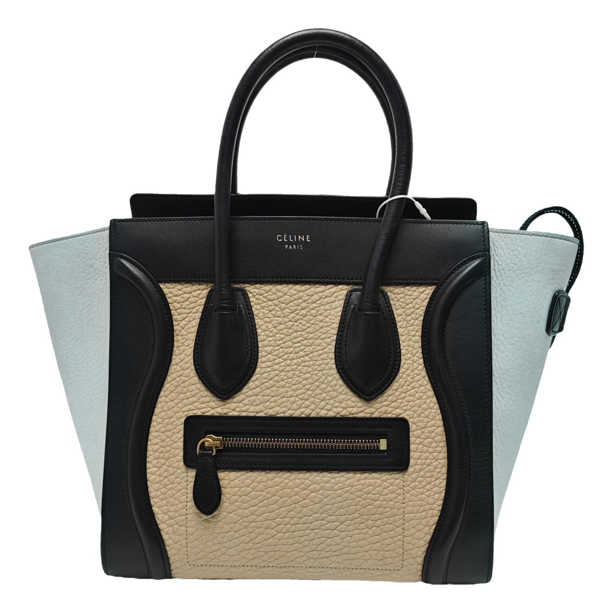 Luggage leather handbag