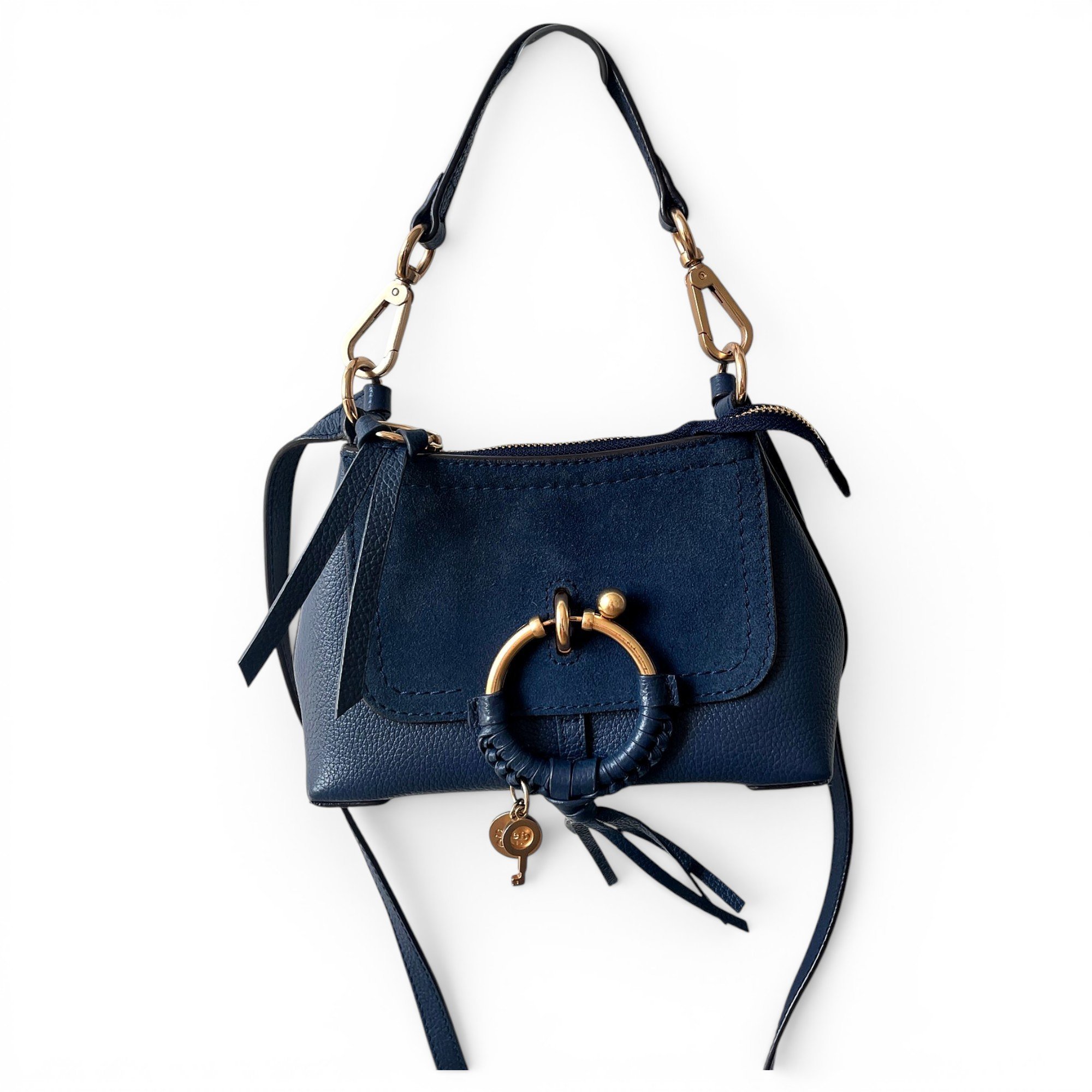 Leather crossbody bag