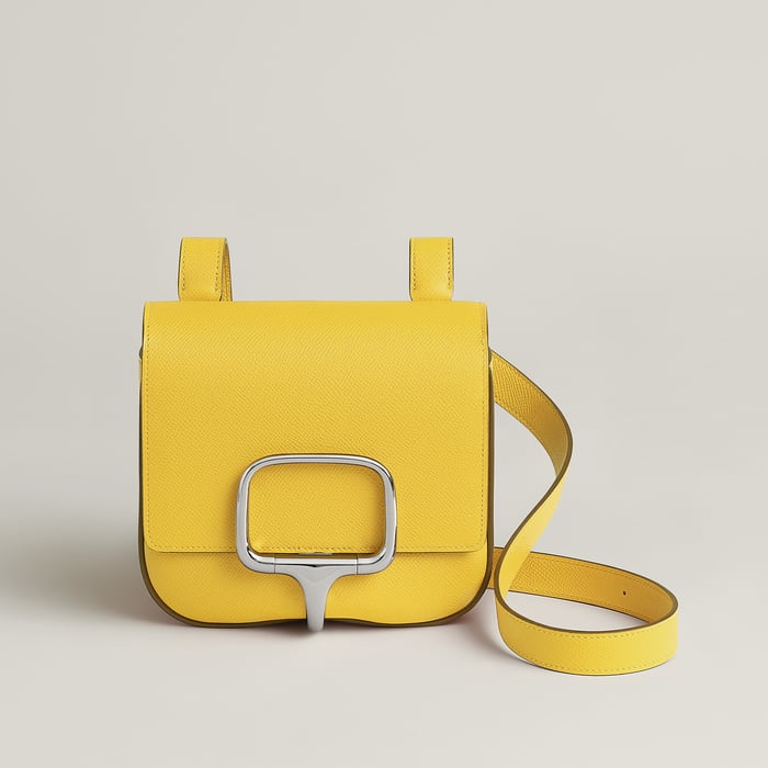 Jaune De Naples Hermès Della Cavalleria Mini Bag II