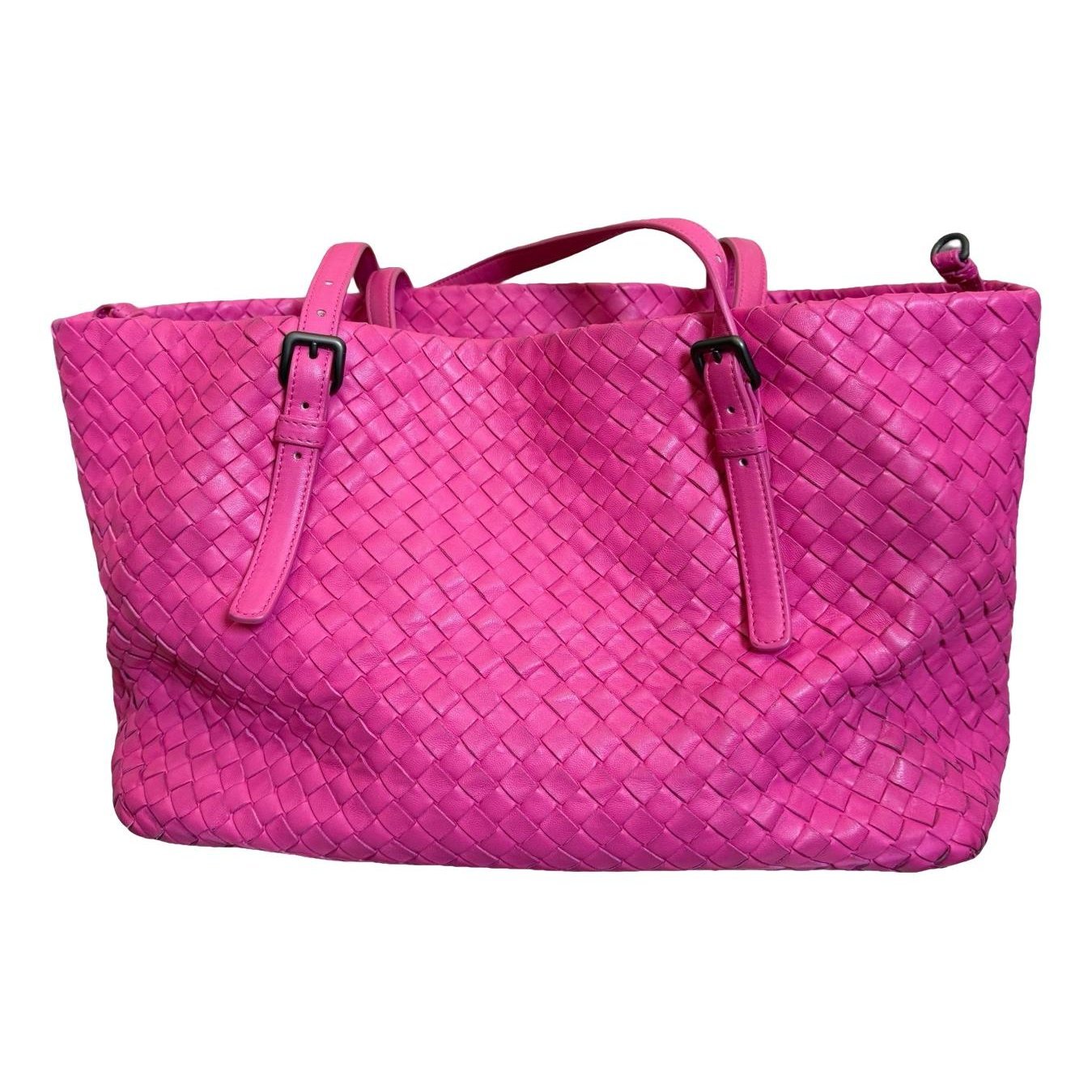 Fourre-Tout leather handbag