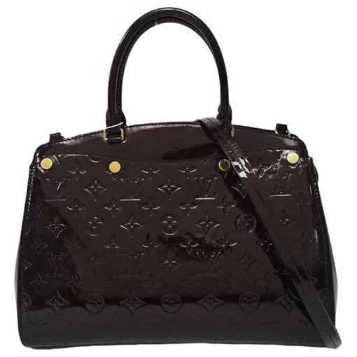 Bréa patent leather handbag