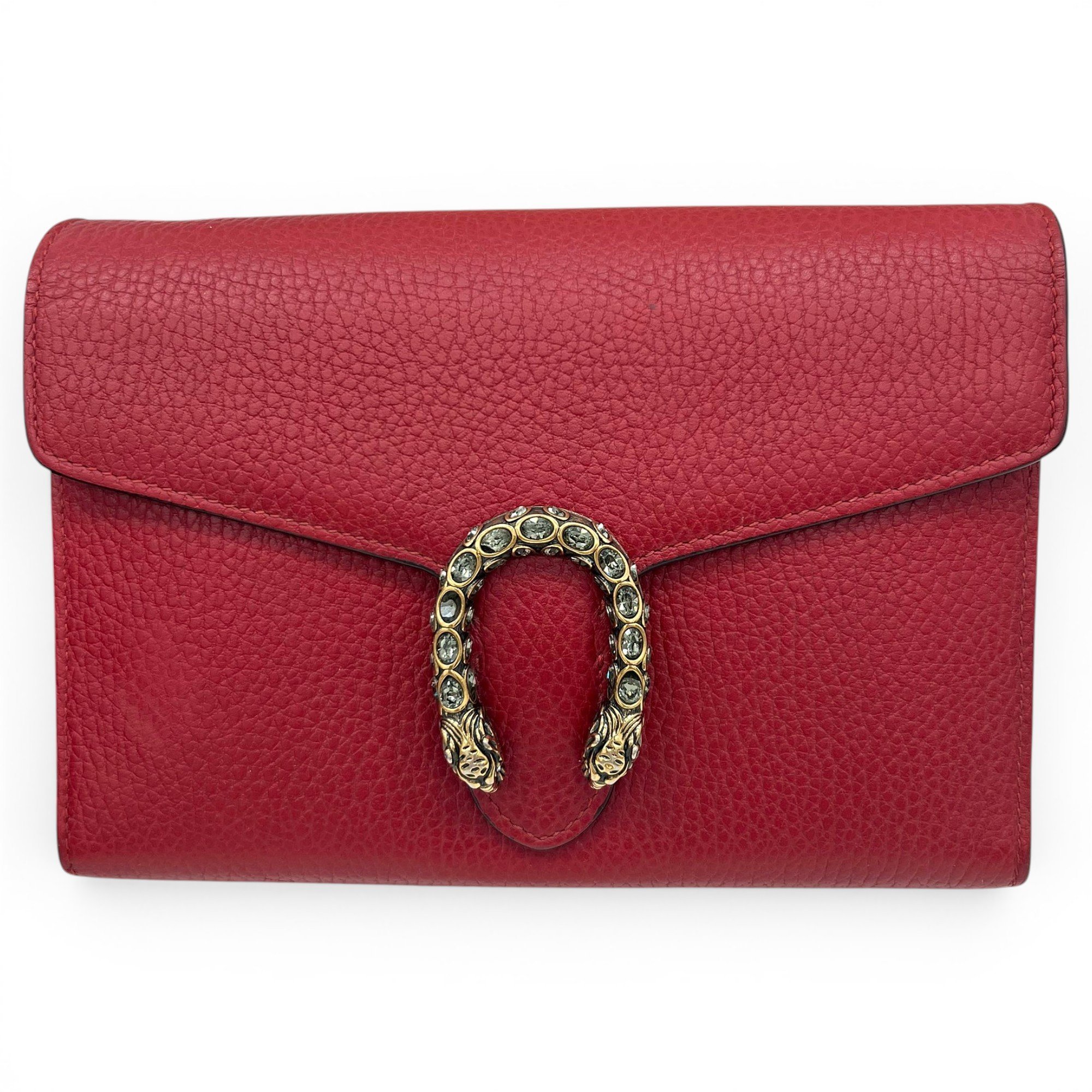 Dionysus leather clutch bag