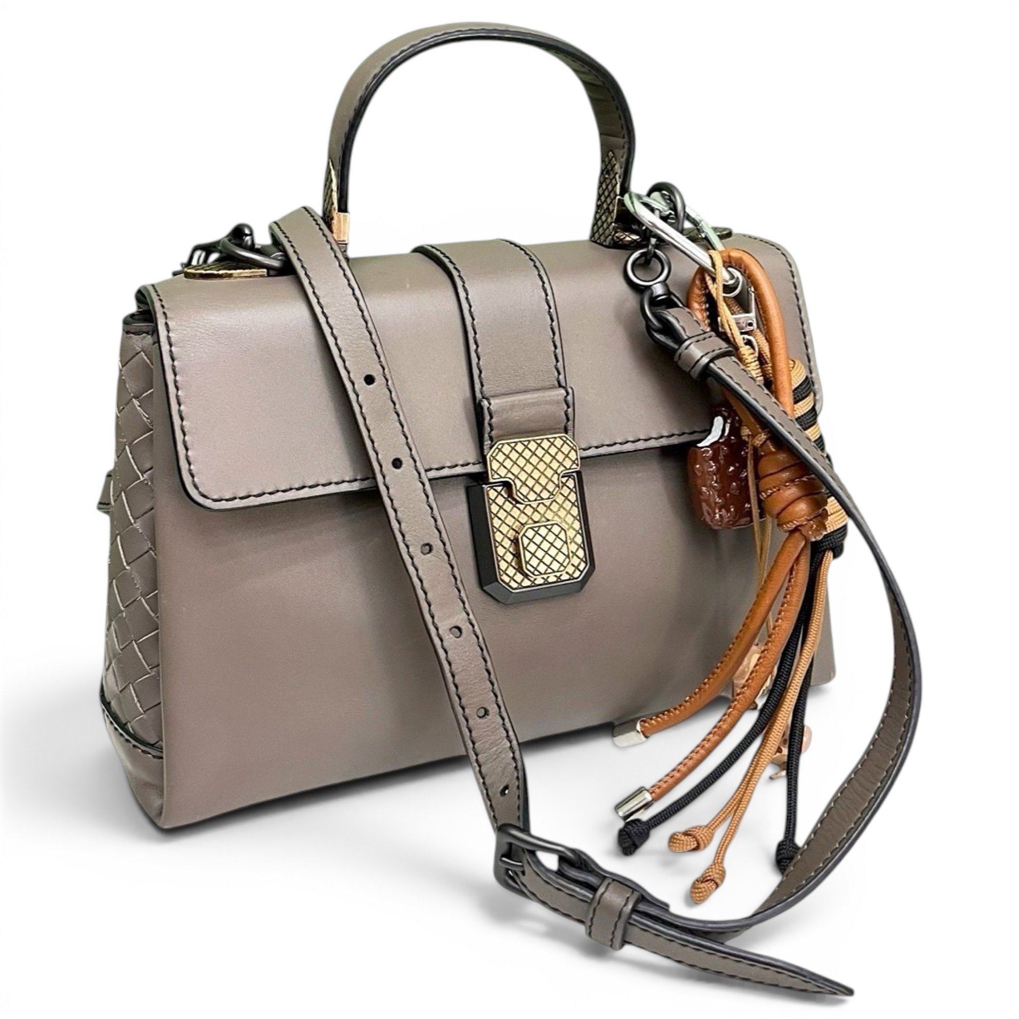 Piazza leather handbag
