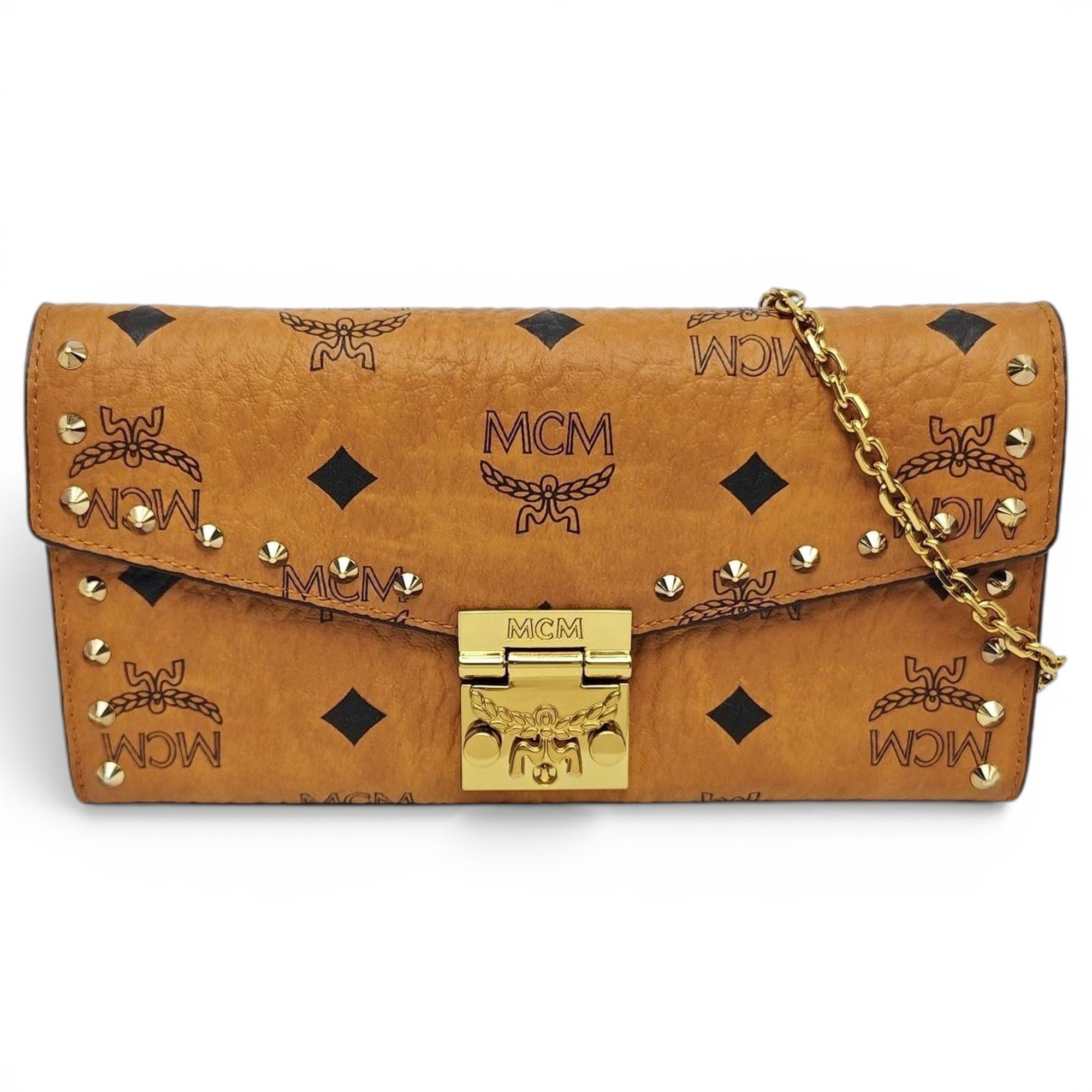MCM Patricia leather handbag