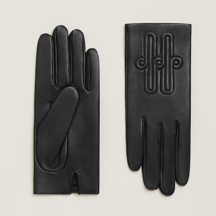 Noir Jeu d'H Gloves
