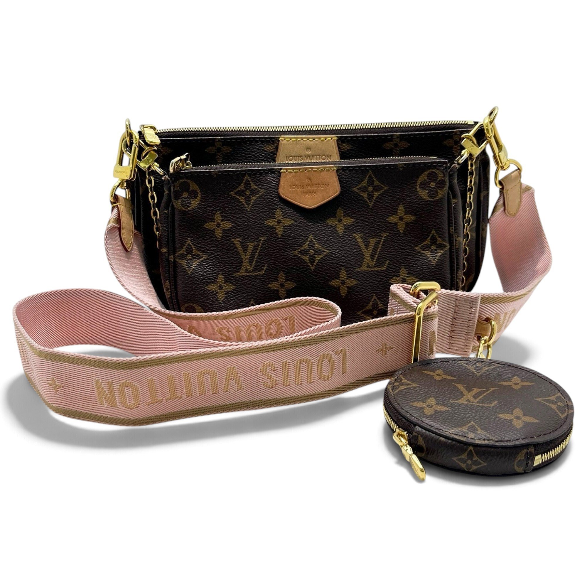 Multi Pochette Accessoires leather crossbody bag