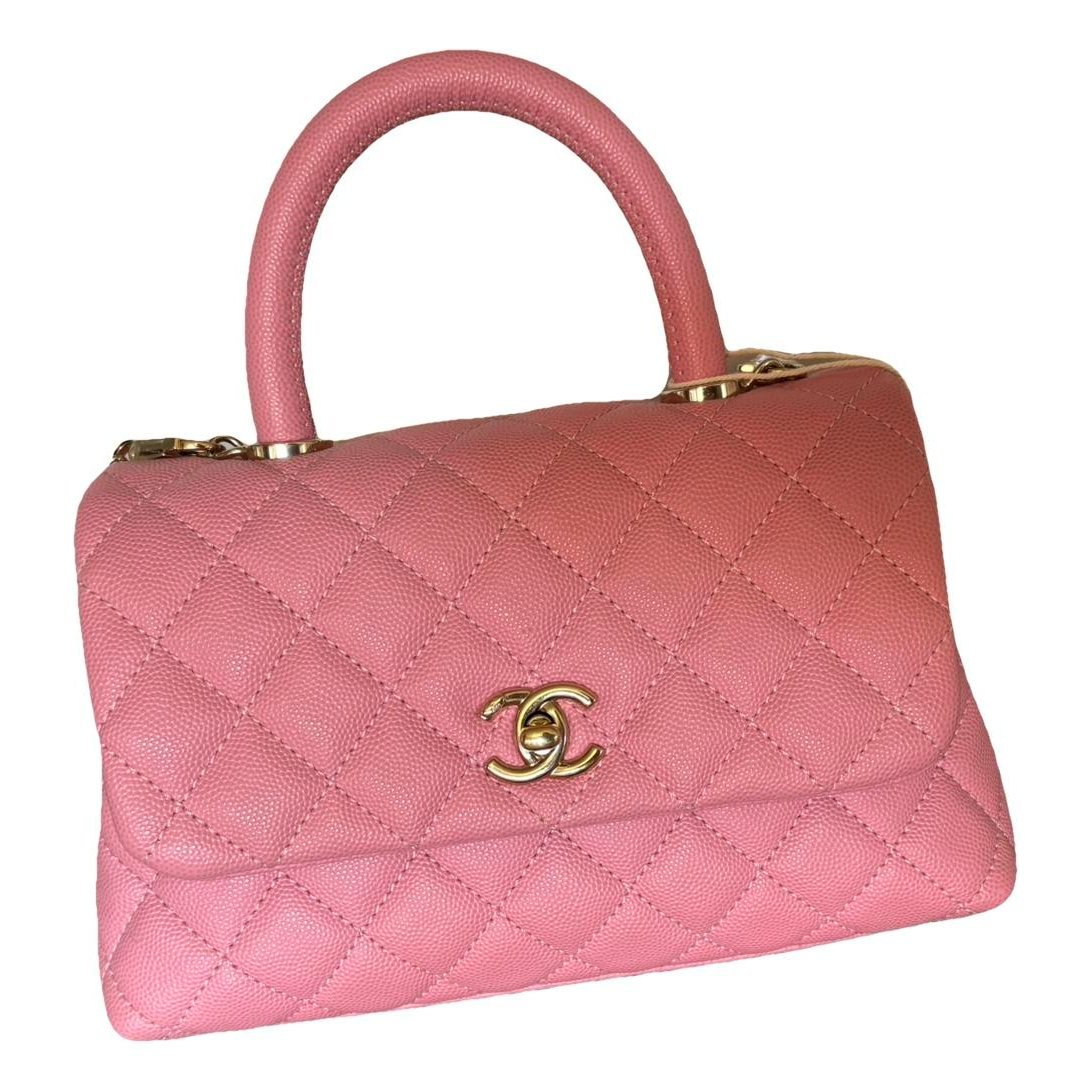 Coco Handle leather handbag