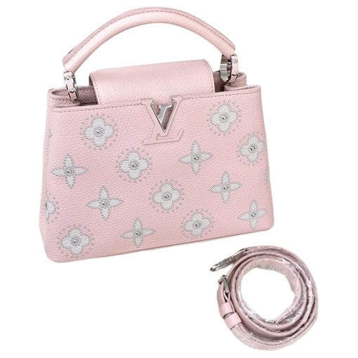 Capucines leather handbag