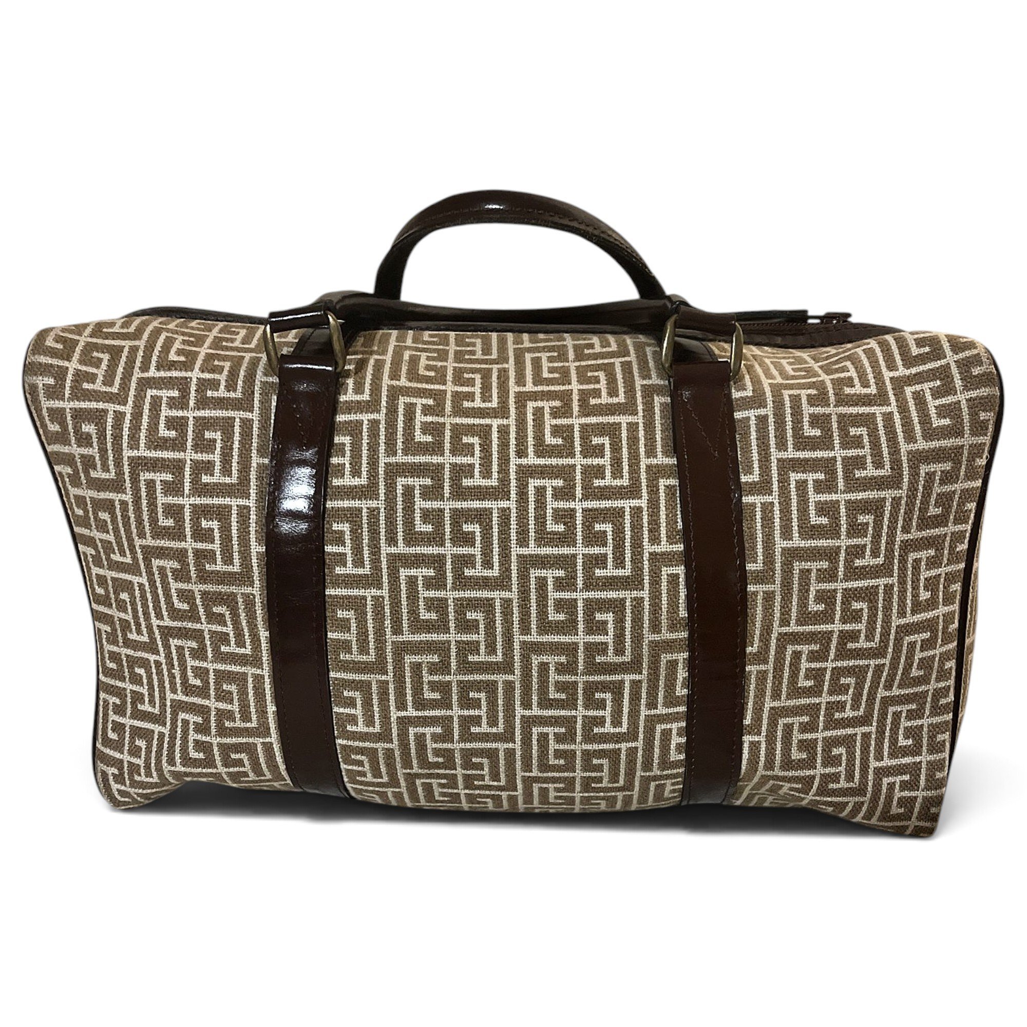 Balmain Linen bowling bag
