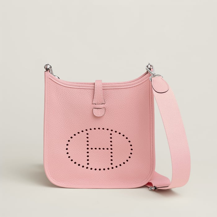 櫻花粉 Evelyne 23 Poche Iii肩背包