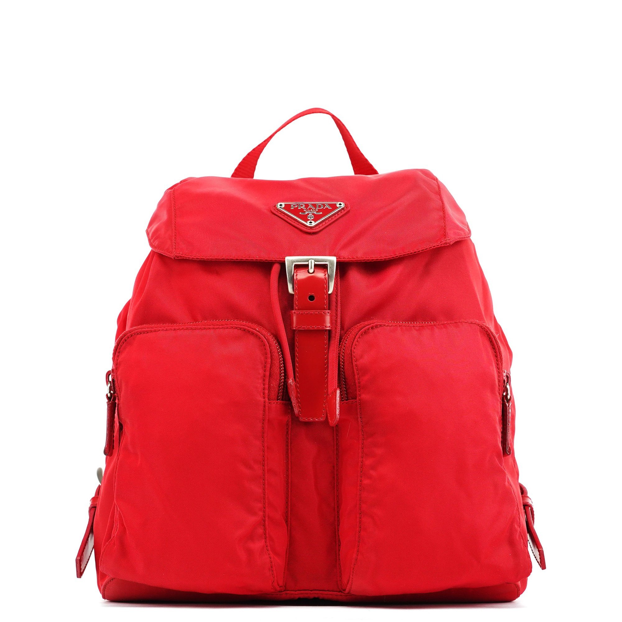 Leather backpack
