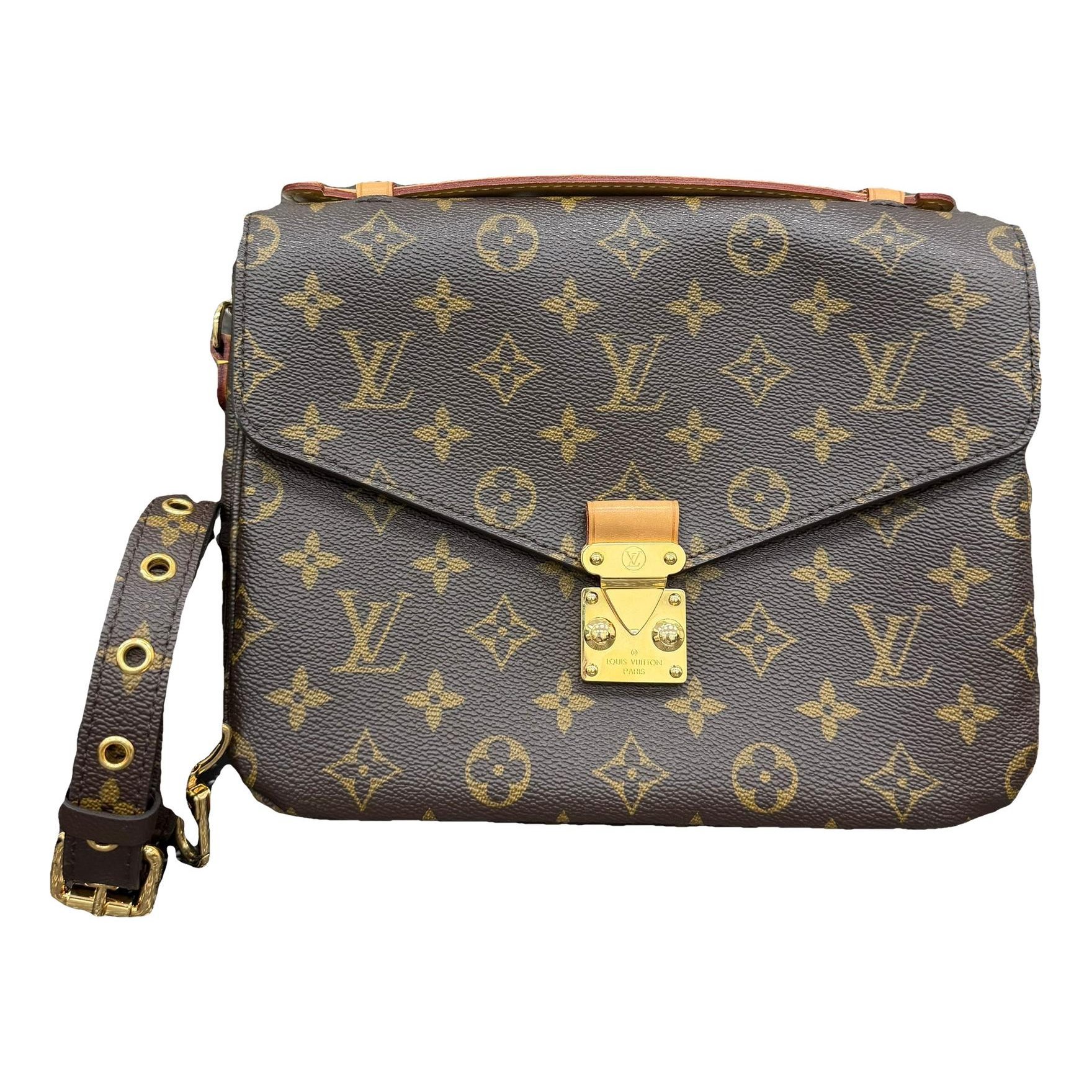 Metis leather handbag