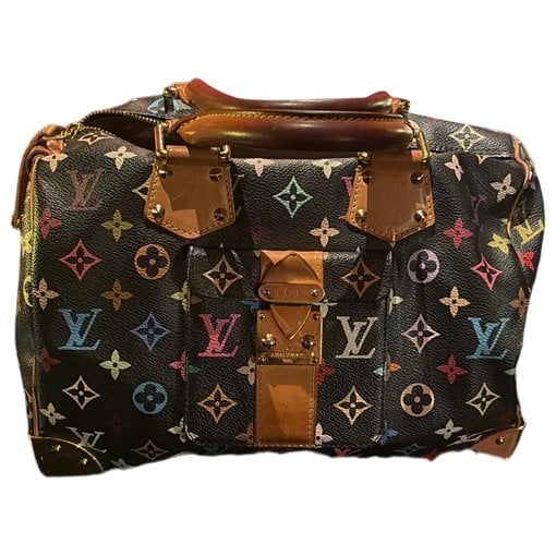 Speedy leather handbag