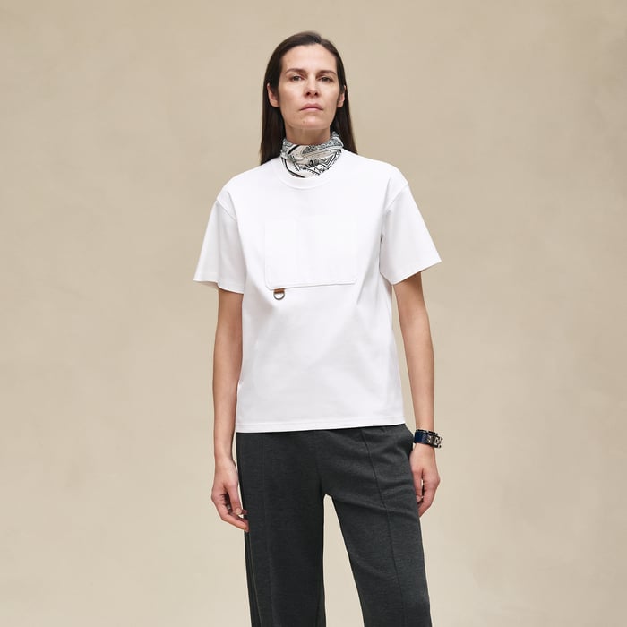 Blanc Maxi T-shirt