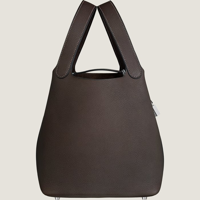 Ébène Picotin Lock 22 Bag