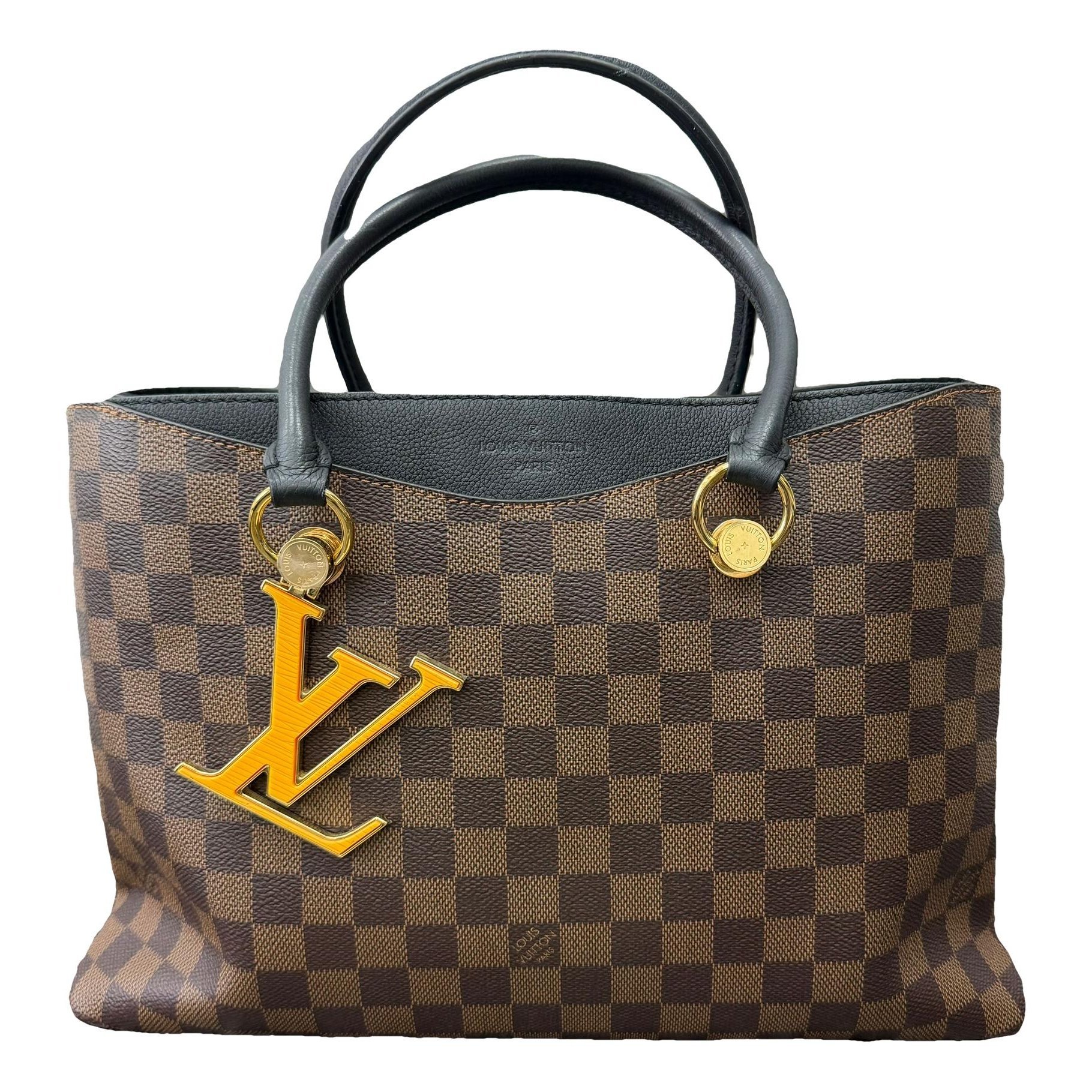 LV Riverside leather handbag