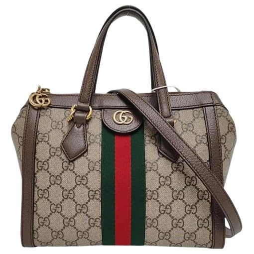 Ophidia leather handbag
