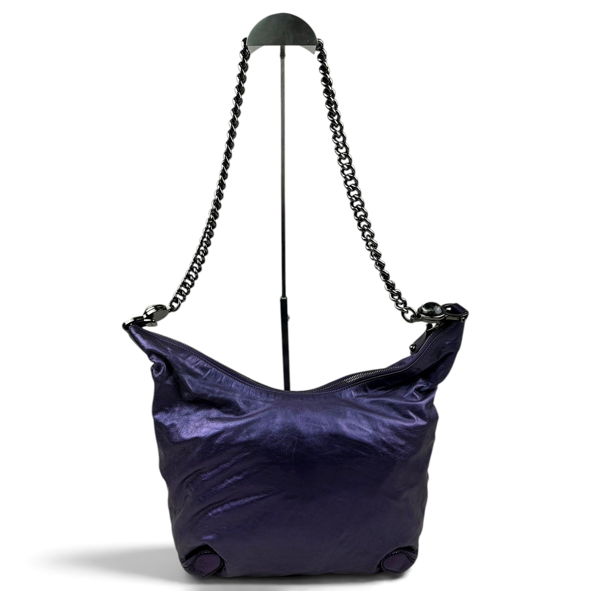 Soho Hobo patent leather handbag