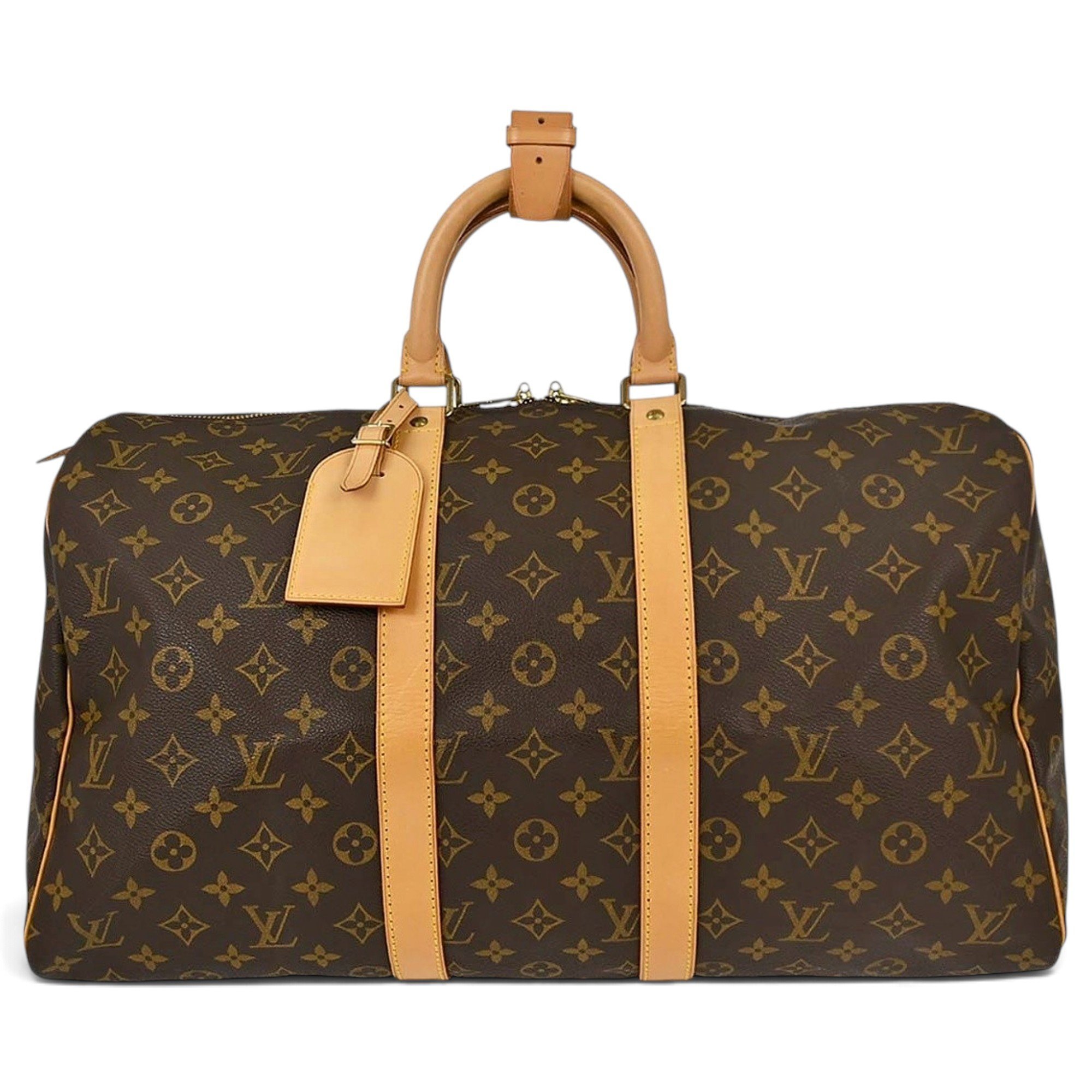 Keepall leather 48h bag