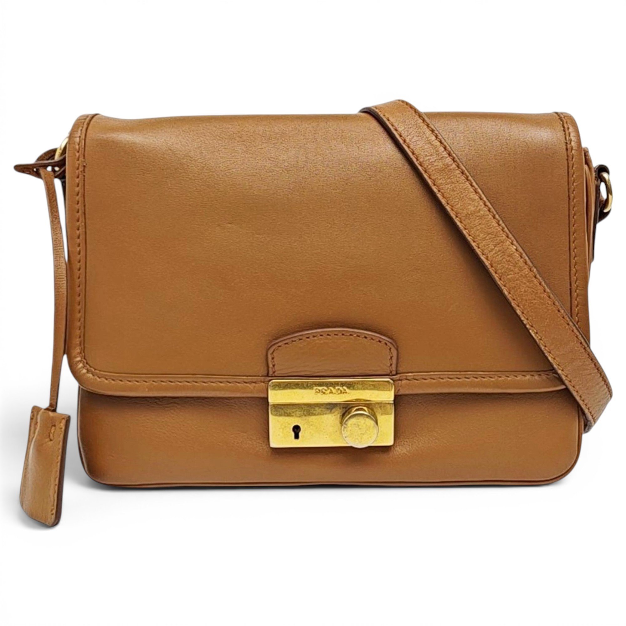 Odette leather crossbody bag