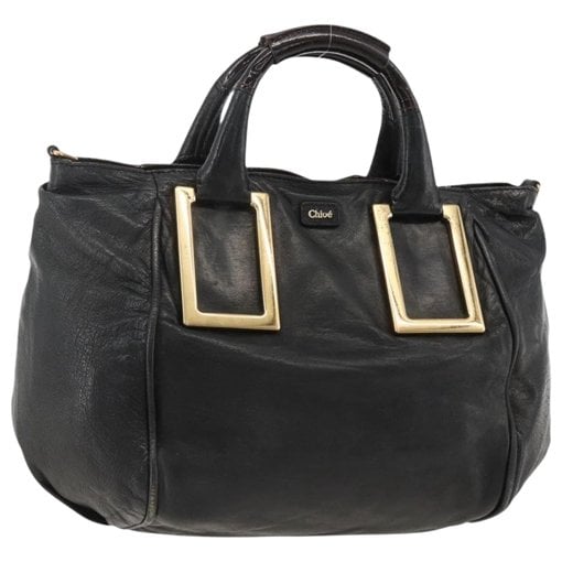 Leather handbag