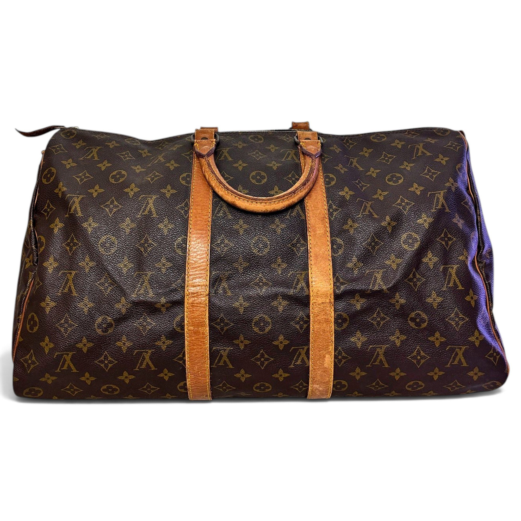 Keepall leather 48h bag