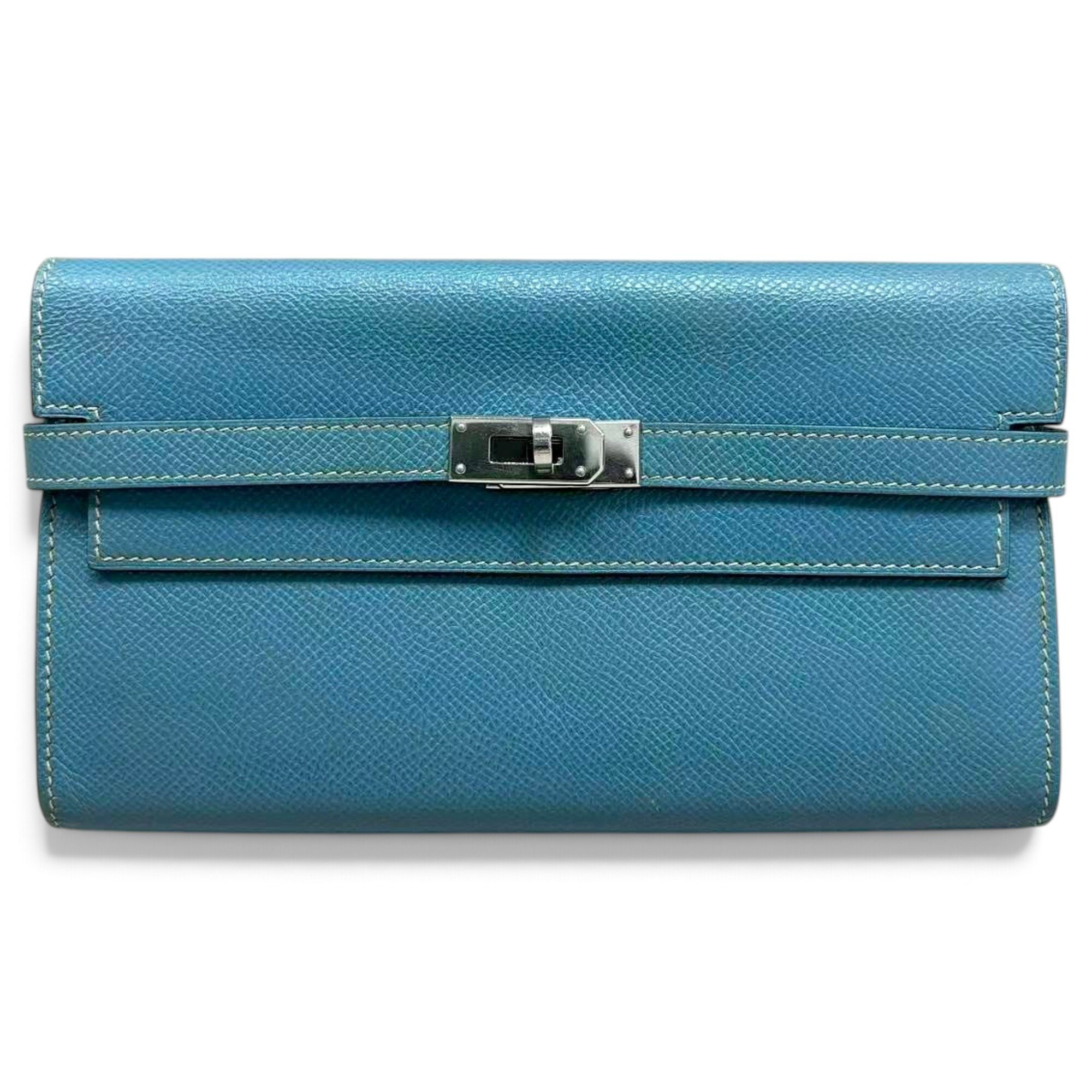 Kelly to go leather clutch bag
