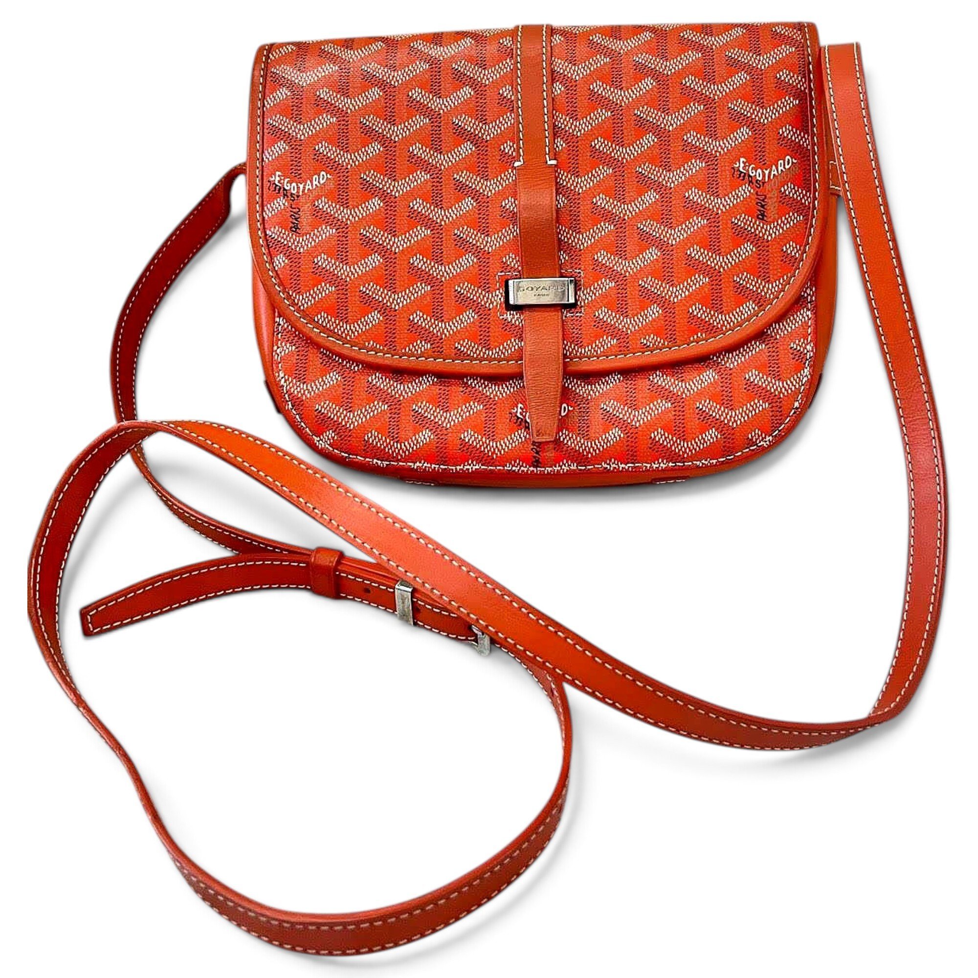 Belvedère leather handbag