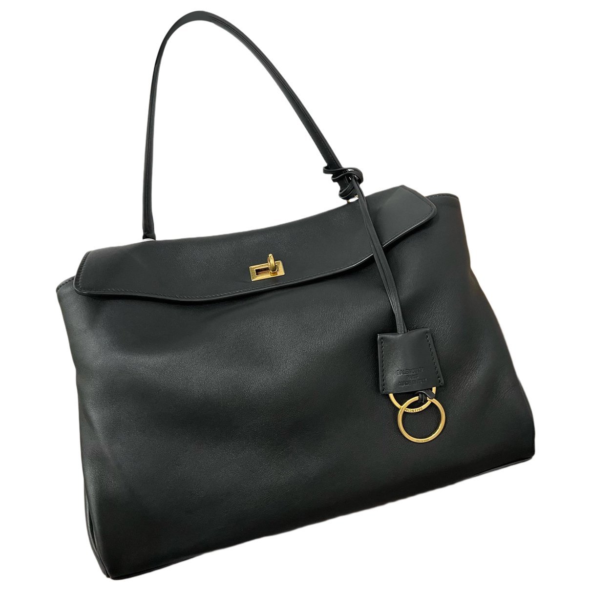Balenciaga Rodeo leather handbag