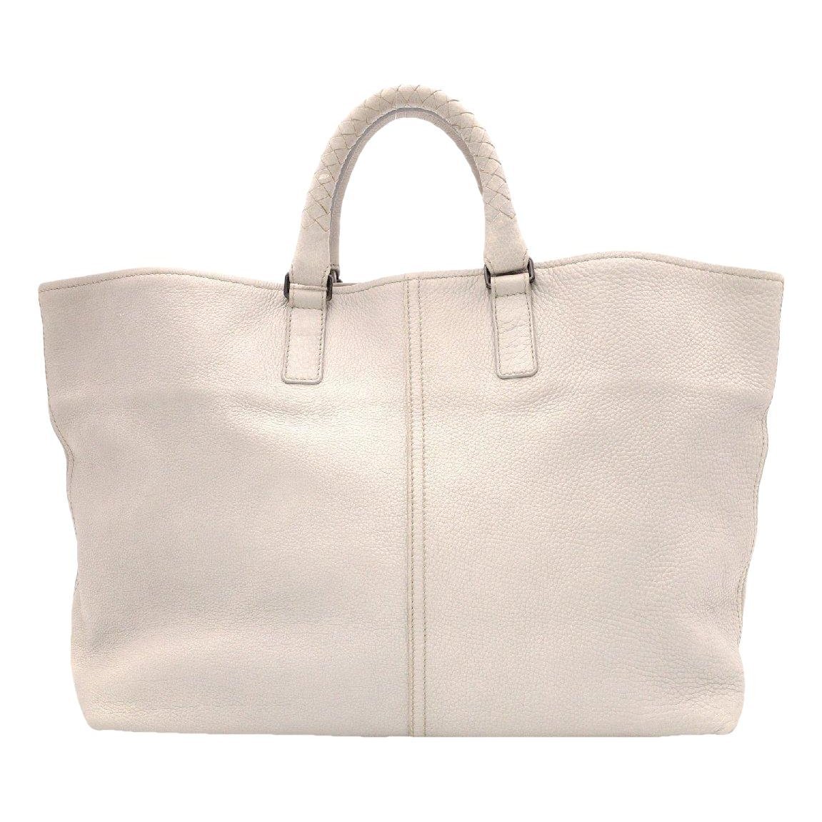 Leather tote